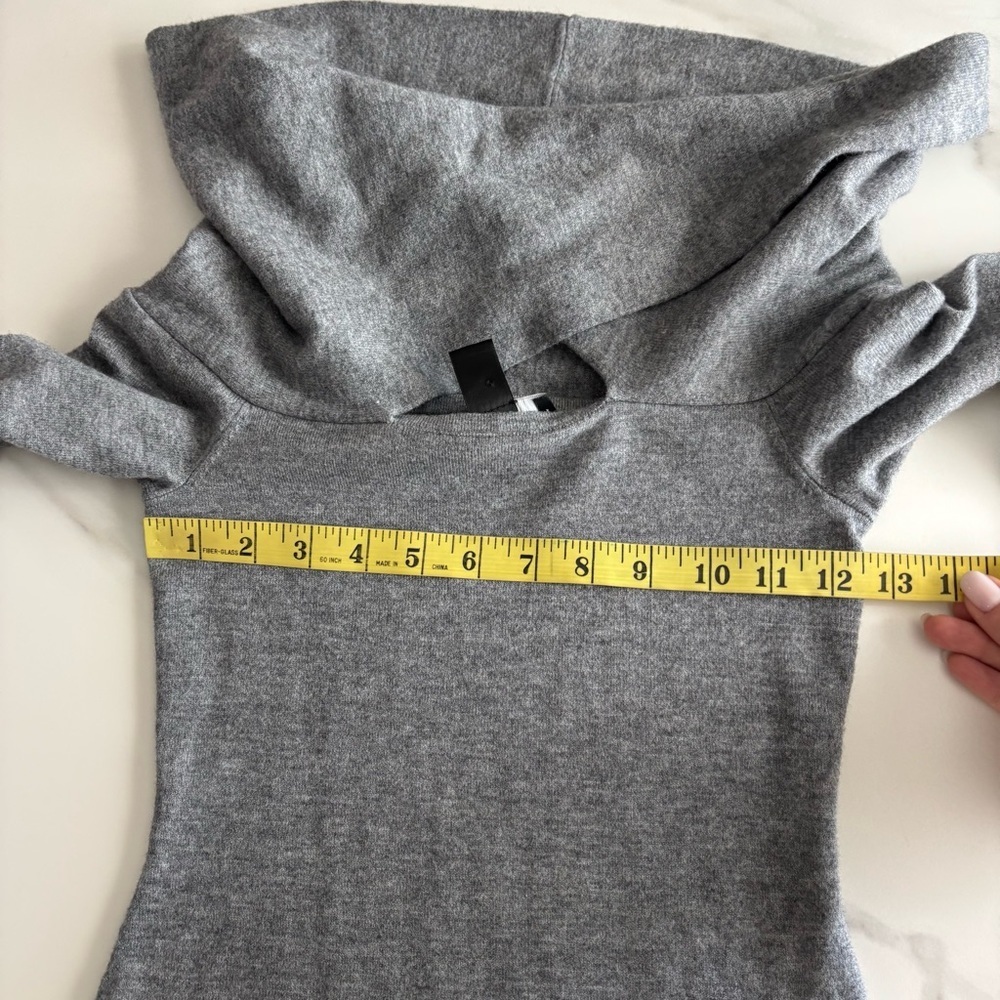 Express soft bodysuit gray size S - Picture 8 of 10